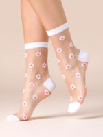 Visualizza Calze corte donna con fiori rosa Daisy Pink Visualizza Calze corte donna con fiori rosa Daisy Pink