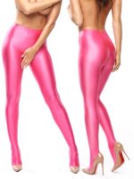 Visualizza Collant aperti opachi rosa effetto lucido P800 Pink