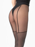 Visualizza Collant effetto reggicalze con lurex Stardust