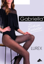 Visualizza Collant effetto brillante Lurex Silver
