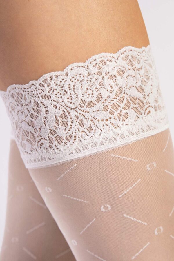 Visualizza Autoreggenti fantasia geometrica Enchante White