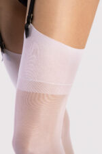 Visualizza Calze con balza alta senza silicone Infini White