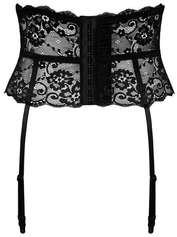 Visualizza Reggicalze in pizzo con lunghe bretelle Olimpo