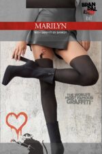Visualizza Collant con topino e cuore rosso Banksy Rat Visualizza Collant con topino e cuore rosso Banksy Rat