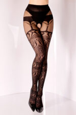 Visualizza Collant tigrato aperto sotto BS122