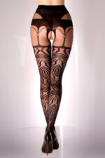 Visualizza Collant tigrato aperto sotto BS122