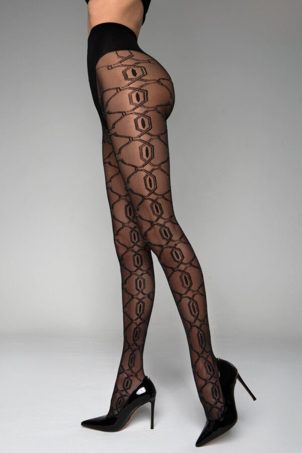 Visualizza Collant aperto con lurex per capodanno BS140