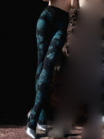 Visualizza Collant con rose 80 denari Felis Azzurro A