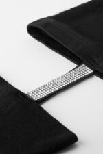 Visualizza Gonna con calze unite e cinturini in strass Cherry H23